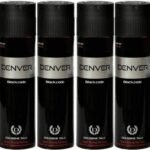 DENVER 4 PC TALC BLACK CODE COLOGE ULTRA FINE QUALITY BODY TALC 300GM ( PACK OF 4) - Fast Shipping to USA & Canada