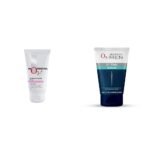 O3+ Whitening Face Cream SPF 30 Sunscreen for Skin Brightening & O3+ ALPHA MEN Acno D-TAN Scrub With Hyaluronic & Mint 50g - Fast Shipping to USA & Canada