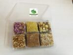 Organic Bites Assorted Premium 6 in 1 Chikki Box - Dry Fruit Chikki, Rose Petal Cashewnut (Kaju) Chikki,Sesame Seed (Til) Chikki, Peanut & Jaggery Chikki, Peanut & Sesame Seed (Til) Chikki and Coconut Chiki (Chikki Combo Pack of 6 in 1) -500 gm - Fast Shipping to USA & Canada - Image 4