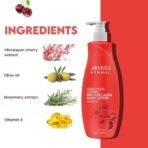 Jovees Herbal Himalyan Cherry Hand & Body Lotion, Hydrates/Moisturise Skin 300ml - Fast Shipping to USA & Canada - Image 6