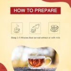 Golden Tips Healthy/ Natural and Organic Pure Darjeeling Black Tea Bags (100 Bags, 200 Gram ) - Fast Shipping to USA & Canada - Image 5