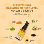 Jovees Sunscreen Face Serum SPF 65 PA+++ Broad spectrum Sun protection with Green tea, Carrot and Sunflower extract | Lightweight & Oil Free | For Oily & Acne Prone Skin 30ml - Fast Shipping to USA & Canada - Image 6