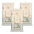 Baby Forest Mulmul Baby Wipes | Ultra-Soft Baby Wet Wipes | Water Based Wipes | Chemical Free & Organic Baby Wipes | 3x Thicker & Softer Wipes | 72 Wipes | Pack of 3 - Fast Shipping to USA & Canada - Image 2
