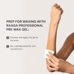 Raaga Professional Pre Wax Gel with Refreshing Lemon and Cocoa Butter for All Skin Types | Prepares Skin for Waxing and Smoother Hair Removal (250 ml) - Fast Shipping to USA & Canada - Image 5