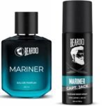 Beardo Mariner Captain Jack Body Spray Deo, 120ml & Perfume Edp, 50ml (Set Of 2) Long Lasting Smellm Deodorant For Men | Christmas gift for men | Gift for Men - Fast Shipping to USA & Canada - Image 2