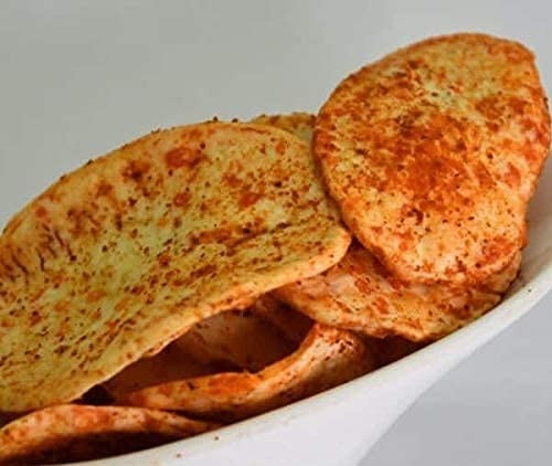 Organic Bites Ready To Eat Jodhpuri Namkeen | Potato Chips Spicy | Red Chilli Aloo Chips | Low Fat Masala Patta Wafer - Masala, 200 Gm - Fast Shipping to USA & Canada