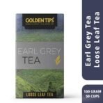Golden Tips Earl Grey Loose Leaves Black Tea (100 gm - 50 cups) - Fast Shipping to USA & Canada - Image 7