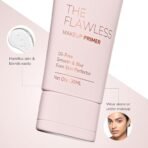 Mila Beaute Flawless Makeup Primer for Face | Oil Free Formula Enriched With Vitamin A & E | Satin Smooth Matte Finish Instantly Blurs Pores | Suitable for All Skin Types 30ml - Fast Shipping to USA & Canada - Image 7