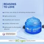 Plum Salicylic & Lactic Acid Skin-smoothing Gel Moisturizer | Fights Acne | Improves Skin Texture | Hydrates & Smoothens Skin | Lightweight Gel-based | 100% Vegan | 50g - Fast Shipping to USA & Canada - Image 4