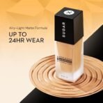 SUGAR Cosmetics Matte Match Transferproof Foundation | Upto 24 hr wear | Waterproof | Suits All Skin Types | 30ml (47 Borgia) - Fast Shipping to USA & Canada - Image 3