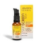 Jovees Sunscreen Face Serum SPF 65 PA+++ Broad spectrum Sun protection with Green tea, Carrot and Sunflower extract | Lightweight & Oil Free | For Oily & Acne Prone Skin 30ml - Fast Shipping to USA & Canada - Image 2