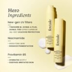 Foxtale SPF 70 Niacinamide Matte Sunscreen with PA++++ | Prevents Tanning | UVA/UVB Protection | Lightweight | No White Cast | Non Greasy | For Men & Women | 50 ml - Fast Shipping to USA & Canada - Image 6