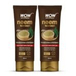 WOW Skin Science Neem Face Wash | Purifies Skin | Unclogs Pores | Fights Acne | Calms Skin | 100ml | Pack of 2 - Fast Shipping to USA & Canada - Image 2