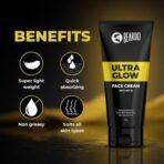 Beardo Activated Charcoal Face Wash, 100ml and BEARDO Ultraglow Face Cream SPF 30 for Men, 60g Combo - Fast Shipping to USA & Canada - Image 6