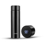 Amaara Herbs, Tumbler Water Bottle with Led Temperature Display Double Walled Vacuum Insulated Stainless Steel Bottle 250 Ml - Fast Shipping to USA & Canada