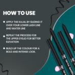 Himalaya Pure Expression Kajal Black, Matte Finish 0.30g - Fast Shipping to USA & Canada - Image 5