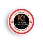 KINDED Nail Paint Remover Wipes Acetone Free Cuticle Care Nourishing Formula Nail Polish Removing Lacquer Cleanser Wet Pads Pulls Tissues Enriched with Jojoba Oil & Vitamin E - Fruity, 40 Wipes - Fast Shipping to USA & Canada - Image 5