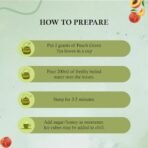 Golden Tips Peach Green Tea Loose Leaves Tin can (100 Gram, 50 cups) - Fast Shipping to USA & Canada - Image 5