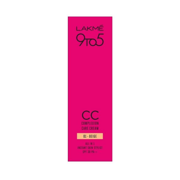 LAKME 9 To 5 Complexion Care Cream, Beige, 20G - Fast Shipping to USA & Canada