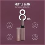 SUGAR Cosmetics Mettle Satin Lipstick | Highly Pigmented & Silky Matte Finish | Creamy Texture | Mango Butter Infused | 2.2 gm - 07 Gabriella (Soft Dusty Nude/Nude Pink) - Fast Shipping to USA & Canada - Image 3