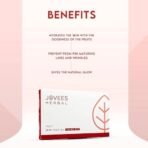 Jovees Herbal Mini Fruit Facial Kit For Hydrated Skin, Reduces Fine Lines, Tanning & Dullness With 6 Easy Step | Kit for Enhance Natural Glow 63g (Single Use) - Fast Shipping to USA & Canada - Image 5