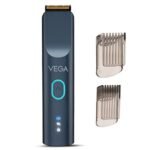 Vega SmartOne S2 Trimmer for Men with 160 mins Runtime, Battery Powered, IPX7 Waterproof & 40 Length Settings, 3 Unique Speed Modes, Rubber Grip, Travel Lock, Travel Friendly, (VHTH-31) - Fast Shipping to USA & Canada