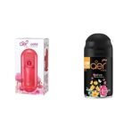Godrej aer matic, Automatic Air Freshener Kit with flexi control - Petal Crush Pink (225 ml) & aer Smart Matic ? Automatic Air Freshener Refill, Premium Fragrance - Alive (2200 sprays) - Fast Shipping to USA & Canada - Image 2