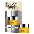 olay eye cream | Reduces Dark Circle, Wrinkles and Puffiness | With Peptides and Niacinamide | Normal, Oily, Dry & Combination Skin l Paraben & Sulphate free | 15ml (Vitamin c) - Image 4