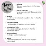 Plum Color Affair Nail Polish All That Glitters Collection | 3D Finish With Pearls & Glitters | 7-Free Formula | 100% Vegan & Cruelty Free | Emerald Sheen - 168 - Fast Shipping to USA & Canada - Image 6