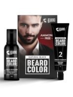 Beardo Beard Color For Men - Natural Black, 60ml | Long Lasting | No Ammonia | Easy to apply, No Stain Beard Hair Colour for men | Skin Friendly Hair dye - Fast Shipping to USA & Canada - Image 2