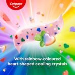 Colgate MaxFresh Rainbow Fresh Gel Toothpaste, with Heart Shaped Cooling Crystals, Triple Mint Flavour, and Ultrafreeze Technology for Intense Freshness, 100g - Fast Shipping to USA & Canada - Image 4
