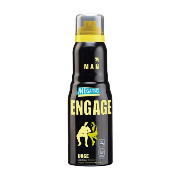 Engage Urge Deodorant for Men, 220ml Deo Body Spray - Fast Shipping to USA & Canada