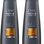 Dove Men+Care Thick & Strong 2in1 Shampoo+Conditioner, 340 ml (Pack of 2) - Fast Shipping to USA & Canada