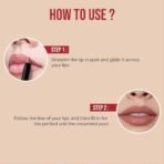 Glam 21 Lip Seduction Non- Transfer Crayon Lipstick up to 12 Hours Stay | Lightweight & Longlasting|Creamy Matte | Smudge Proof - 2.8gm|Coffee-15 (Matte) - Fast Shipping to USA & Canada - Image 6