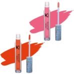 KINDED Liquid Lip Colour Vitamin E Enriched No Transfer Waterproof Long Stay Lipsticks Lip Gloss Set for Girls Women (Pack of 2, 6 ml each, Matte Finish, Shades Barbie Pink & Sangria Orange) - Fast Shipping to USA & Canada - Image 2