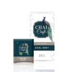 CHAI CRAFT EARL GREY BLACK TEA (25 TEA BAGS) - Fast Shipping to USA & Canada