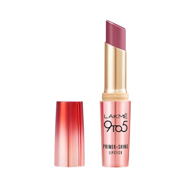 LAKME Glossy Lipstick Wine (High-Shine Finish) - Fast Shipping to USA & Canada