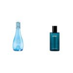 Davidoff Women Cool Water Woman Floral Eau De Toilette 100Ml,Davidoff Unisex Adult Cool Water Fresh Eau Man De Toilette 75Ml - Fast Shipping to USA & Canada
