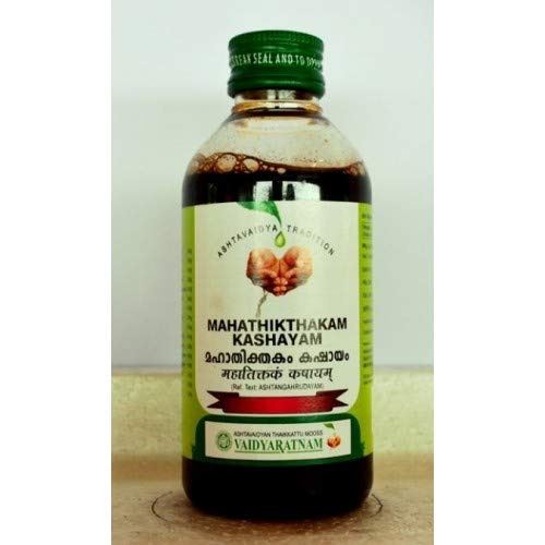 Vaidyaratnam Mahathikthakam Kashayam 200 ml Ayurvedic Products VMAKSH200ML_1