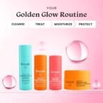 FoxTale On The Glow Travel Kit|Vitamin C, Niacinamide & Peptides|Brightening & Hydrating Skincare Set|For Glowing Skin|Travel Pouch Included|Pack Of 3|Travel Friendly|Pocket Friendly|Gift - Fast Shipping to USA & Canada - Image 3