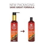 Bajaj 100% Pure Castor Oil 200ml, Pure Hair Oil, Natural Cold-Pressed Castor Oil, No Silicones, Paraben Free, Lead Free - Fast Shipping to USA & Canada - Image 3