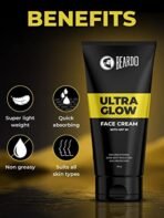 Beardo Ultraglow All in One Face Cream For Men with SPF 30, 60g | Aloe Vera With Vitamin E and Niacinamide for Skin Brightening & Dark Spots Reduction - Fast Shipping to USA & Canada - Image 6