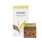Newby Oriental Sencha Green Tea | 25 Herbal Tea Bags With Carrot, Chamomile Flowers, Marigold Flowers, Natural Mango & Papaya Flavour | 50 gm - Fast Shipping to USA & Canada - Image 2