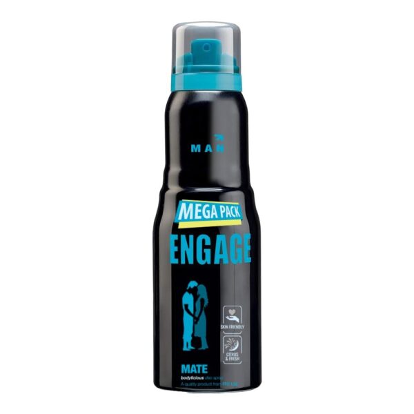 Engage Mate Deodorant for Men, 220ml Deo Body Spray - Fast Shipping to USA & Canada