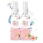 Dr. Morepen Pure & Natural Rose Water Spray for Face, Alcohol Free Toner - 100ml Pack of 4