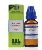 Merc Sol 30CH Drops 30ml [Set of 2] || Homeopathic Individual Remedy