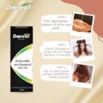 DEEWAL Ayurvedic Anti-Dandruff Hair Oil - Natural Solution for Dandruff-Free Hair | Nourishing & Soothing Formula | 100% Natural Ingredients | 100ml - Fast Shipping to USA & Canada - Image 5