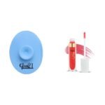 Glam 21 Silicone Face Cleanser Scrubber (Small) Lip Plumper With Hyaluronic Acid Lightweight Lip Gloss With High Shine Glossy Finish For Fuller And Plump Lips 03 Red Lights - 5 Gm - Fast Shipping to USA & Canada