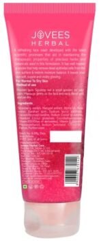 Jovees Herbal Strawberry Face Wash For Hydrating & Glowing Skin with Strawberry Ext. | Gentle Cleanser For Brightens Skin, Removes Pigmentation | For Normal to Dry Skin Types - 120ML - Fast Shipping to USA & Canada - Image 3