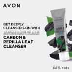 Avon Naturals Purifying Carbon & Perilla Leaf Cleanser | For Deep Cleansing | Mild & Gentle Formula Face Wash | 100g - Fast Shipping to USA & Canada - Image 4